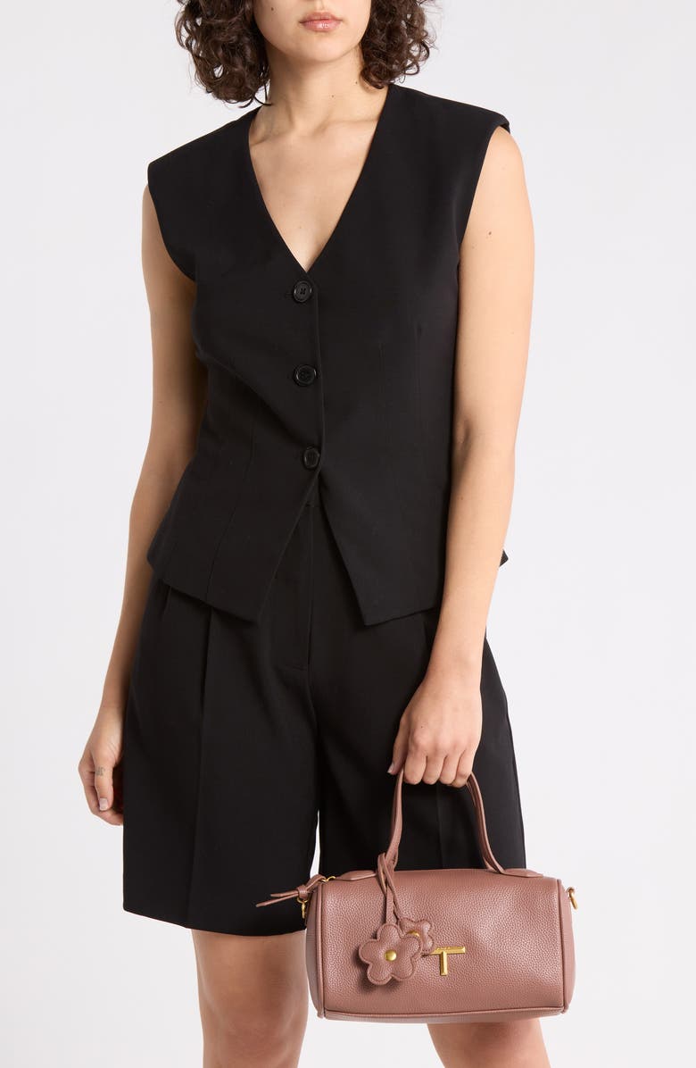 Tahari Andie Bowler Bag, Alternate, color, Coffee