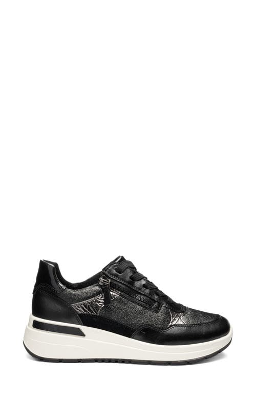 Ara Gardenia Sneaker In Black