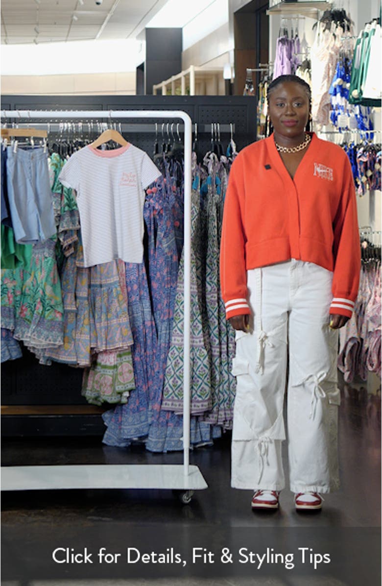 Kids' Stripe Cotton Ringer T-Shirt, sales video thumbnail