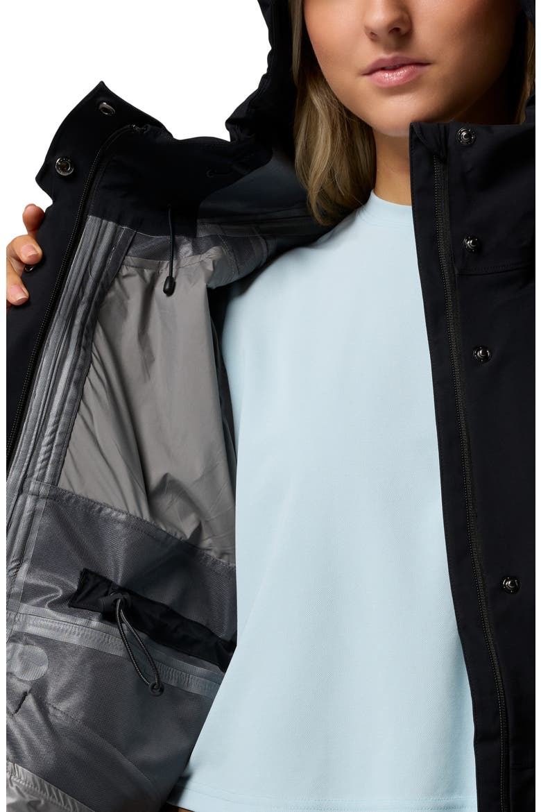 AmazeRain™ 3L Shell Jacket, Alternate, color, BLACK