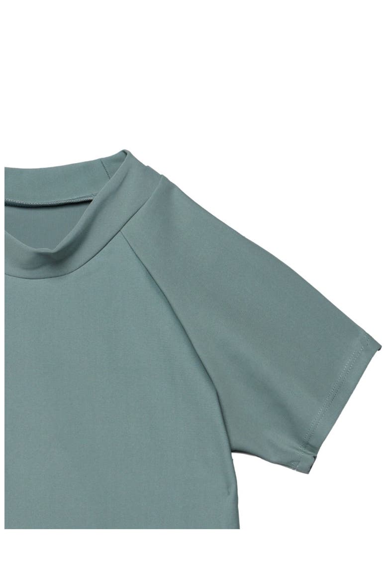 Beach Scout Short Sleeve Swim Shirt, Alternate, color, Grey