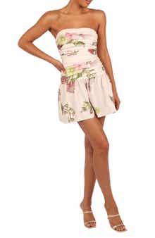 Petal & Pup Tiff Strapless Minidress