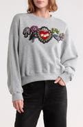 Cinq à Sept Heritage Rose Brandy Sweatshirt