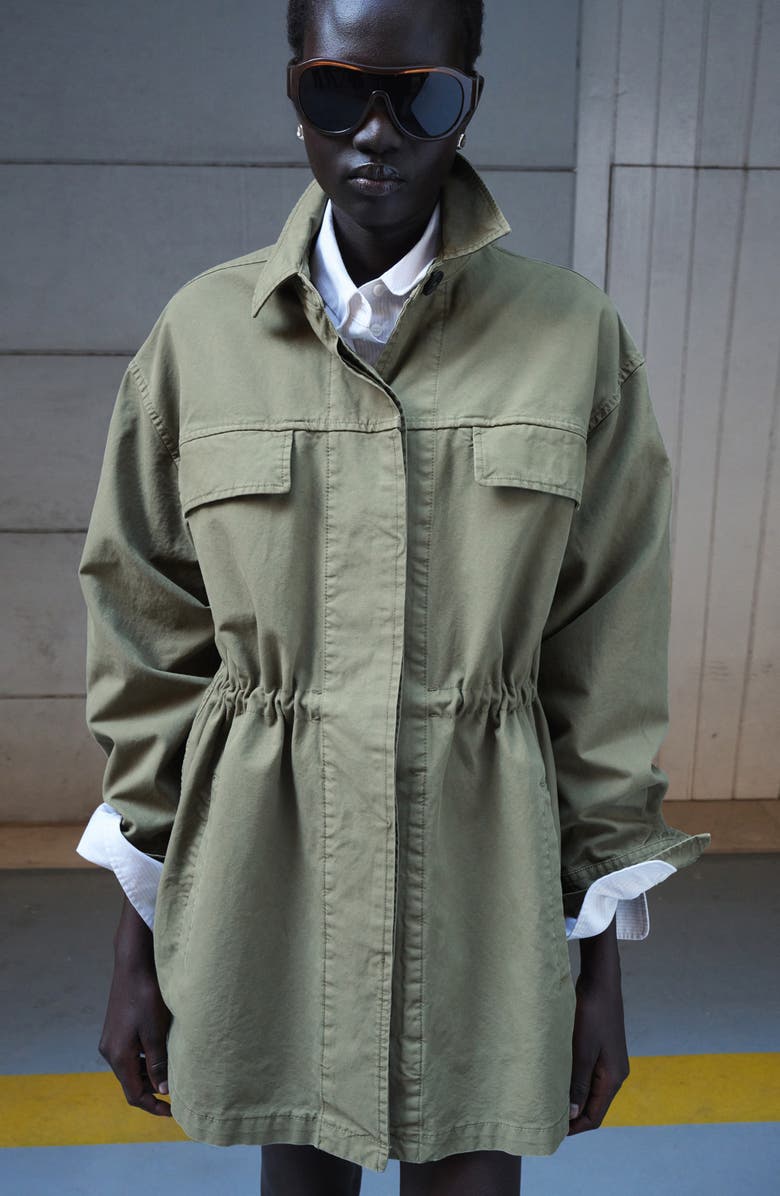 MANGO Oversize Parka, Alternate, color, 