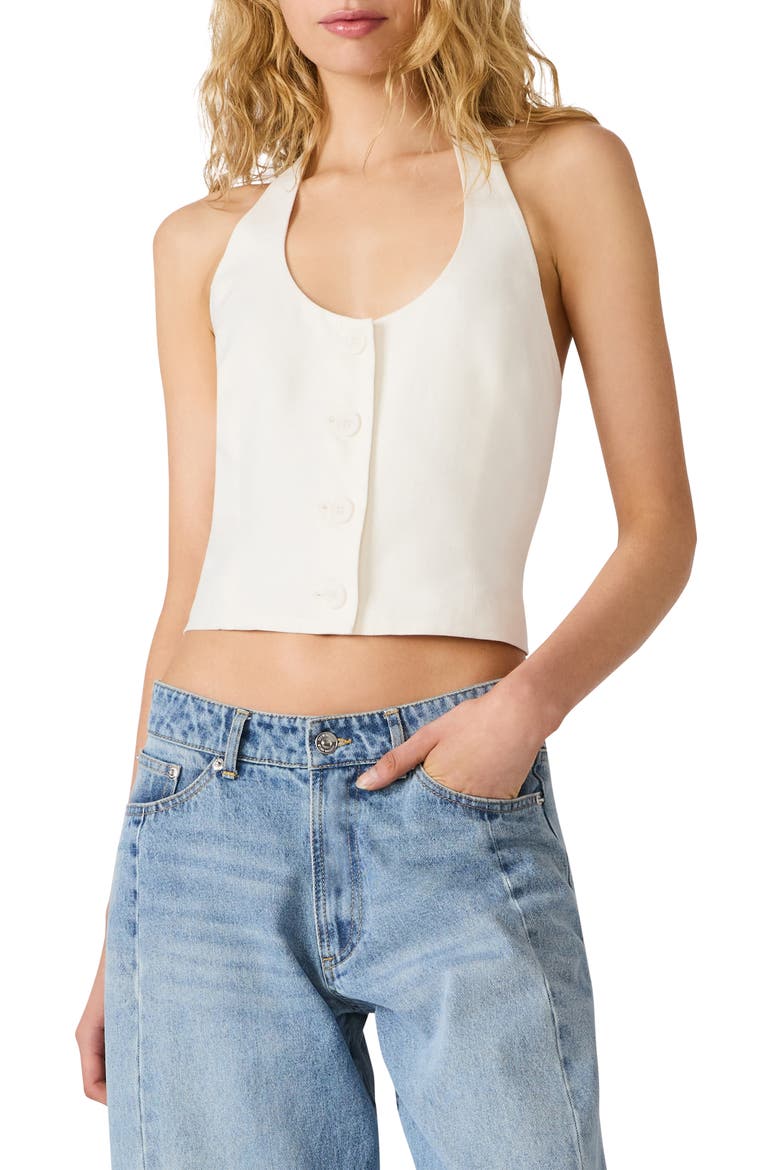 Vala Halter Vest, Main, color, ANTIQUE