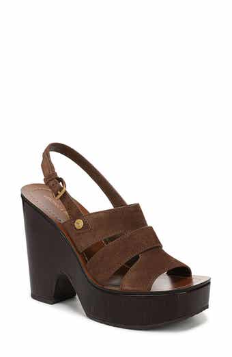 Veronica Beard Peony Slingback Platform Sandal