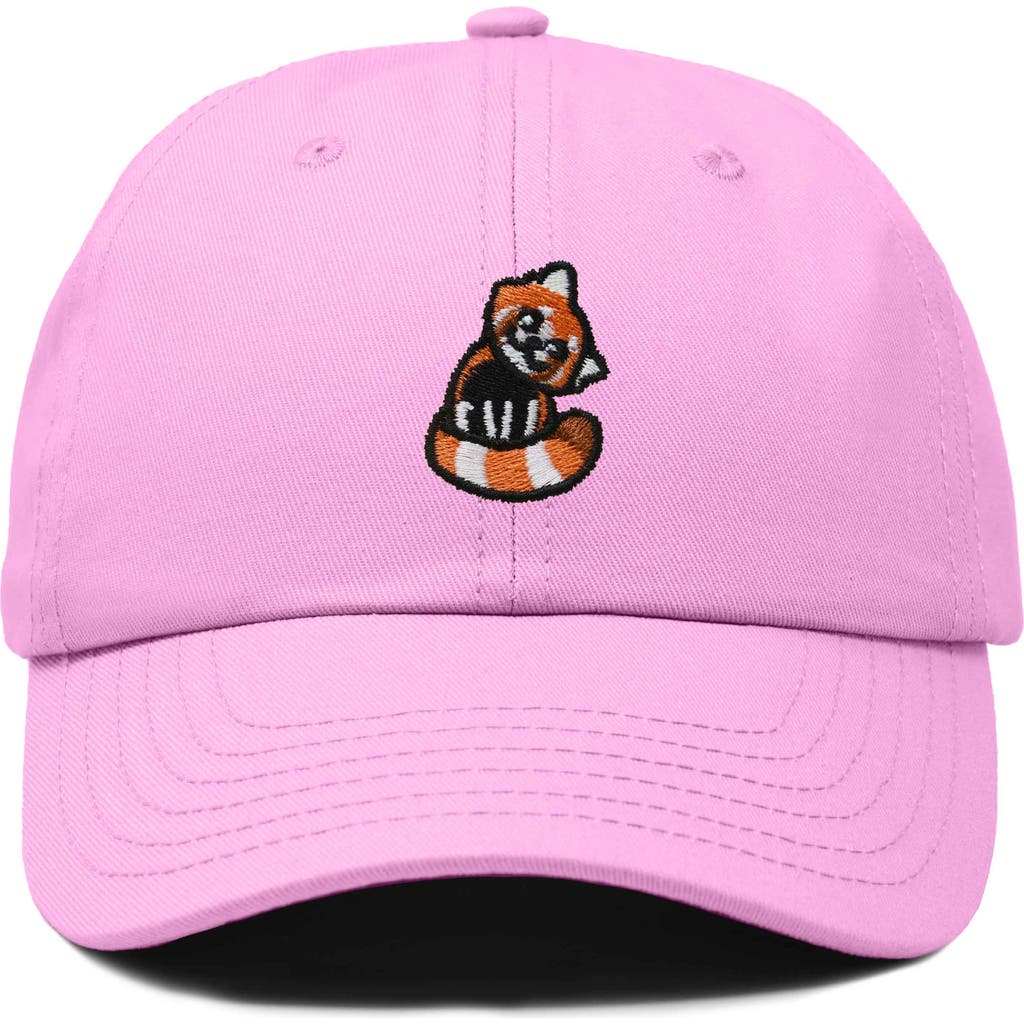 DALIX DALIX RED PANDA EMBROIDERED DAD HAT