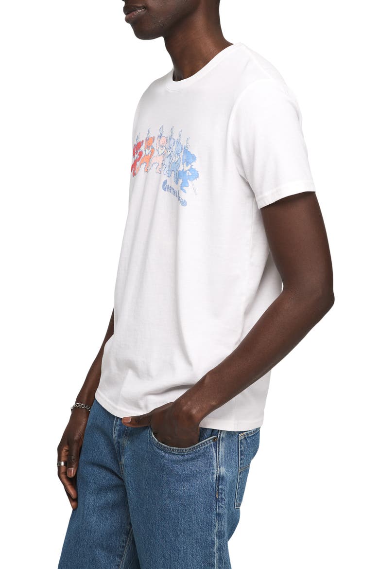 Grateful Dead Bears Graphic T-Shirt, Alternate, color, BRIGHT WHITE