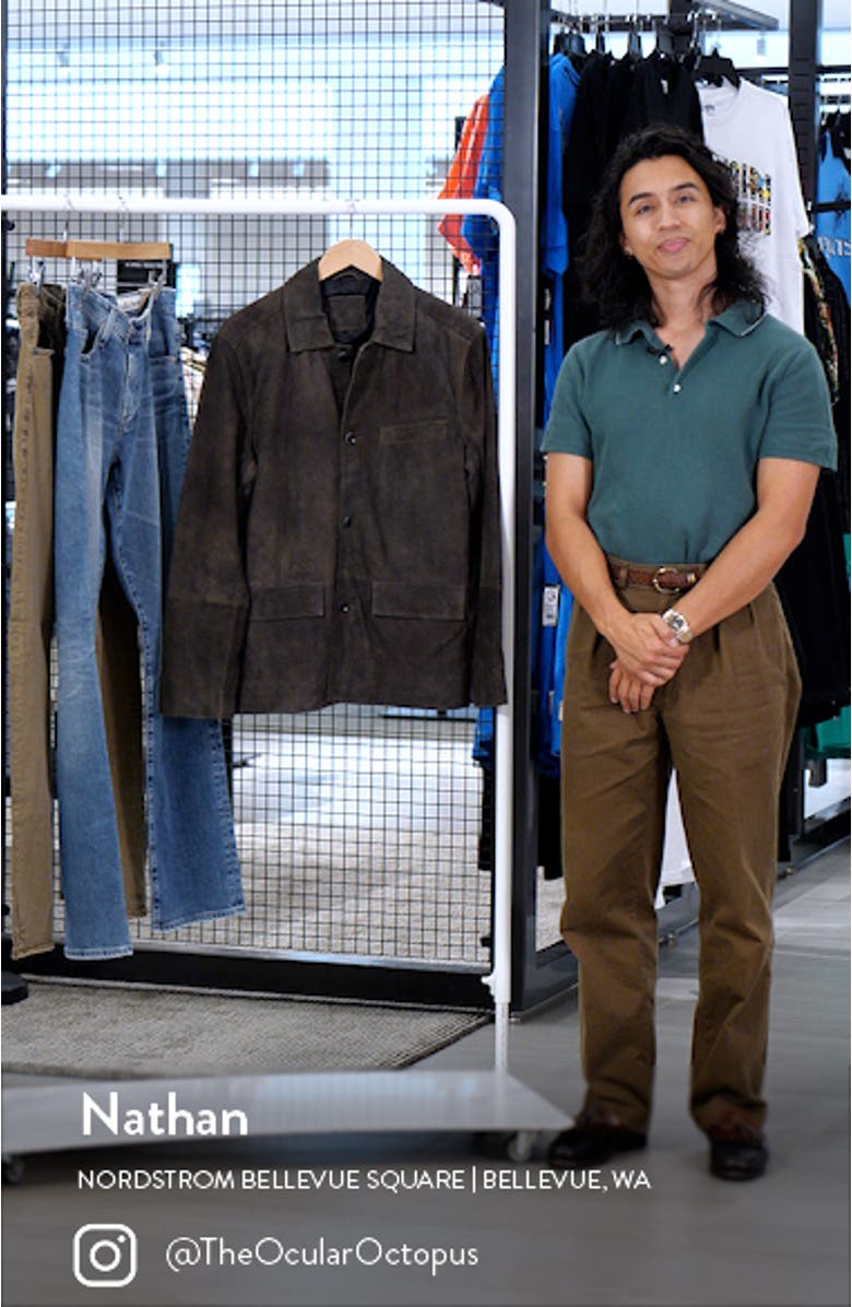 Somerset Suede Shirt Jacket, sales video thumbnail