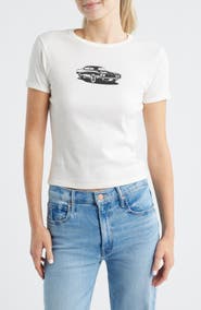 Vinyl Icons Muscle Car Baby Tee