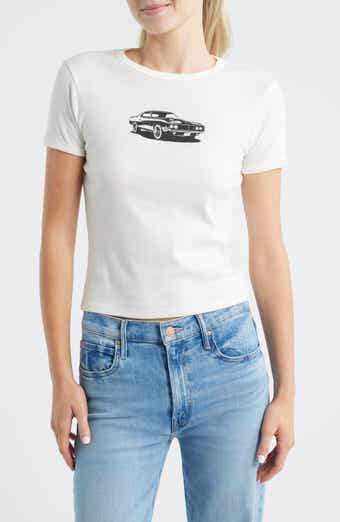 Vinyl Icons Muscle Car Baby Tee