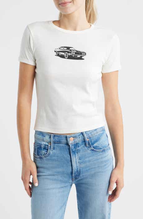 Vinyl Icons Muscle Car Baby Tee