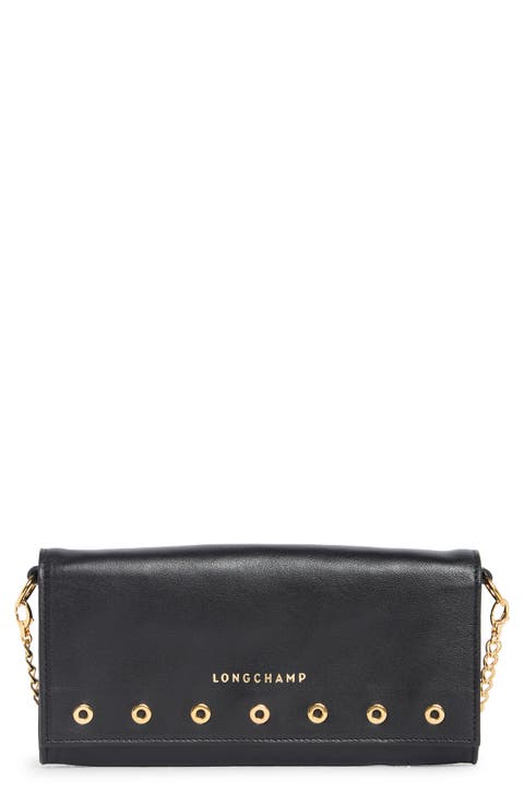 Paris Leather Wallet on a Chain
