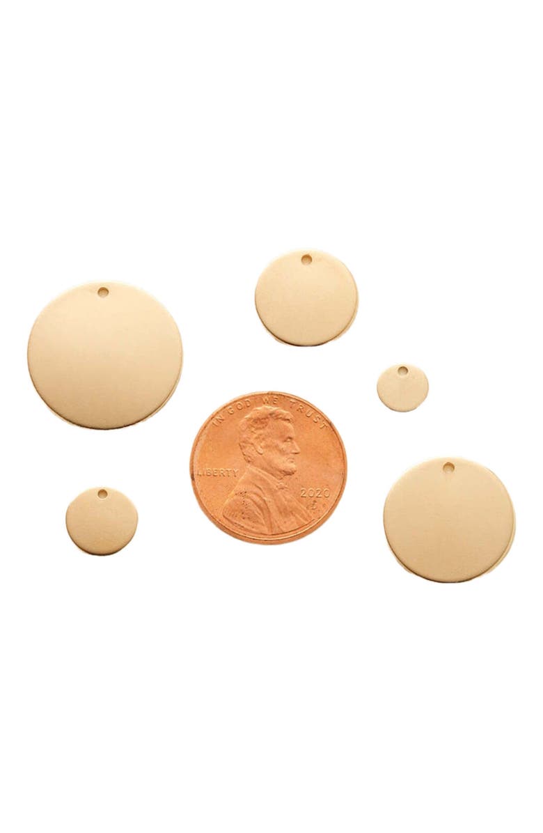 MADE BY MARY August Birth Flower Necklace, Alternate, color, Silver