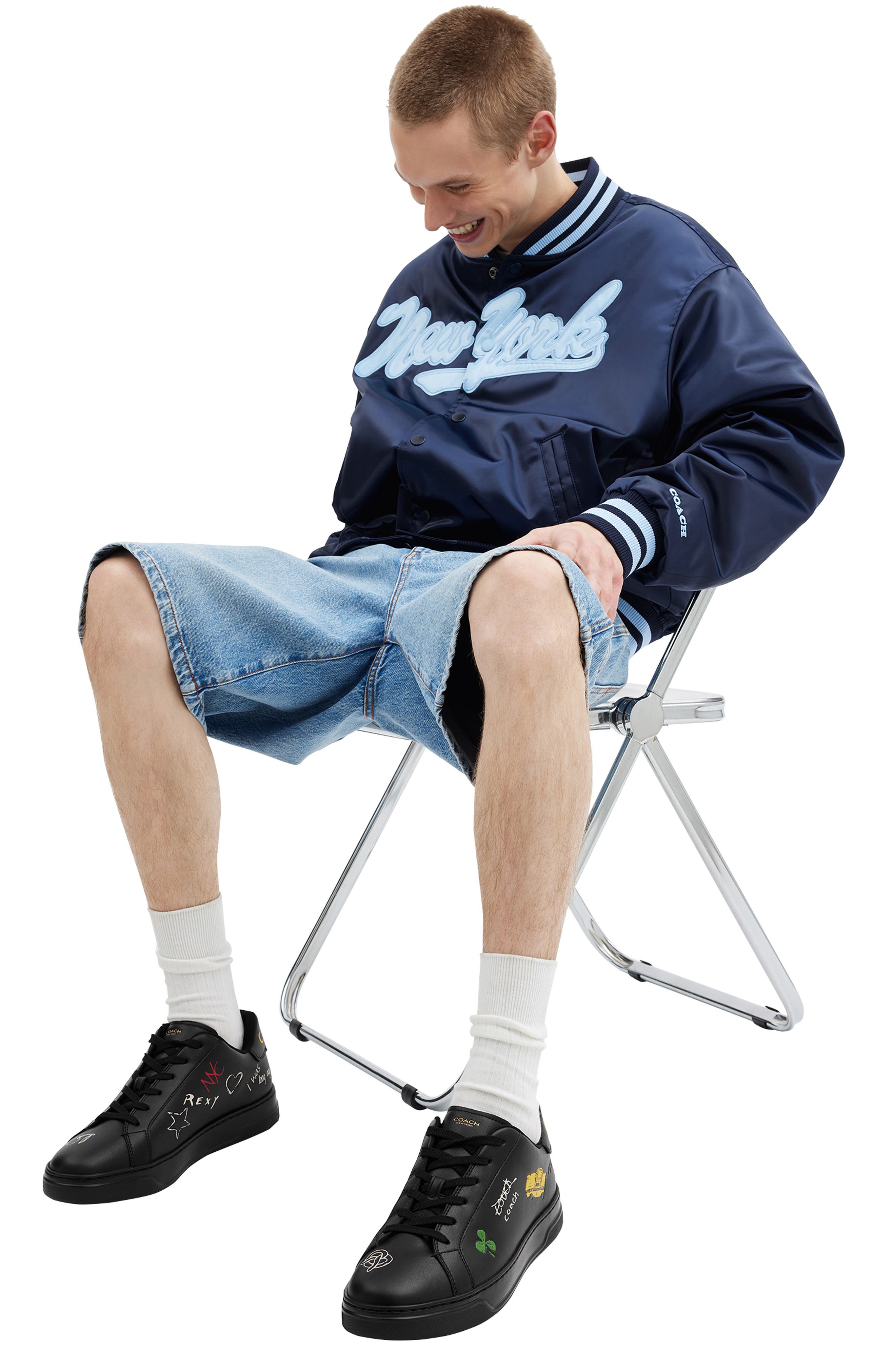 COACH High Line Sketch Sneaker, Alternate, color, 