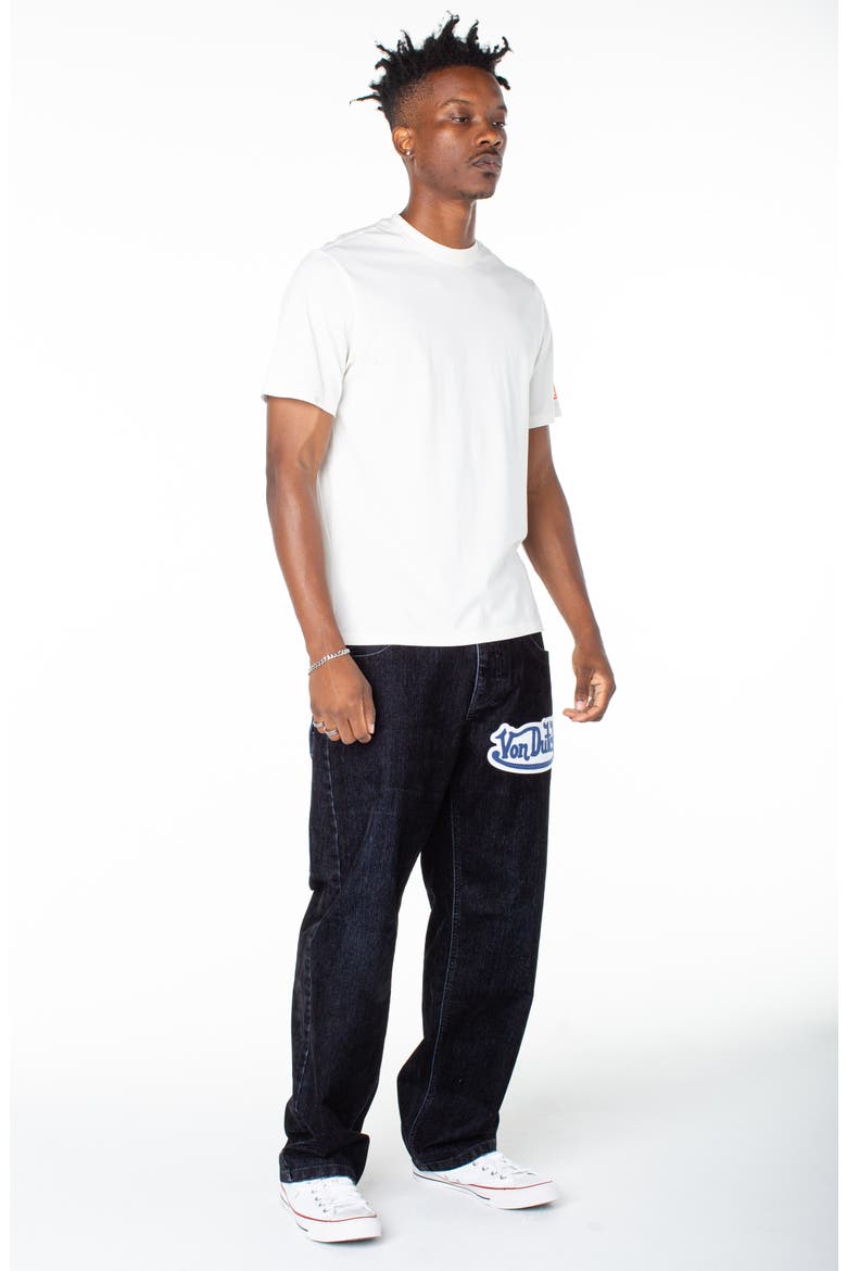 Bandidos 2-in-1 Pocket Straight Leg Jean, Alternate, color, Marine Ink