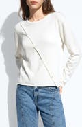 MANGO TEEN Diagonal-Button Cardigan