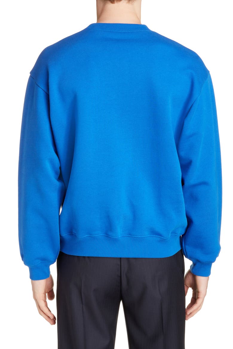 Crewneck Sweatshirt, Alternate, color, SAPHIR