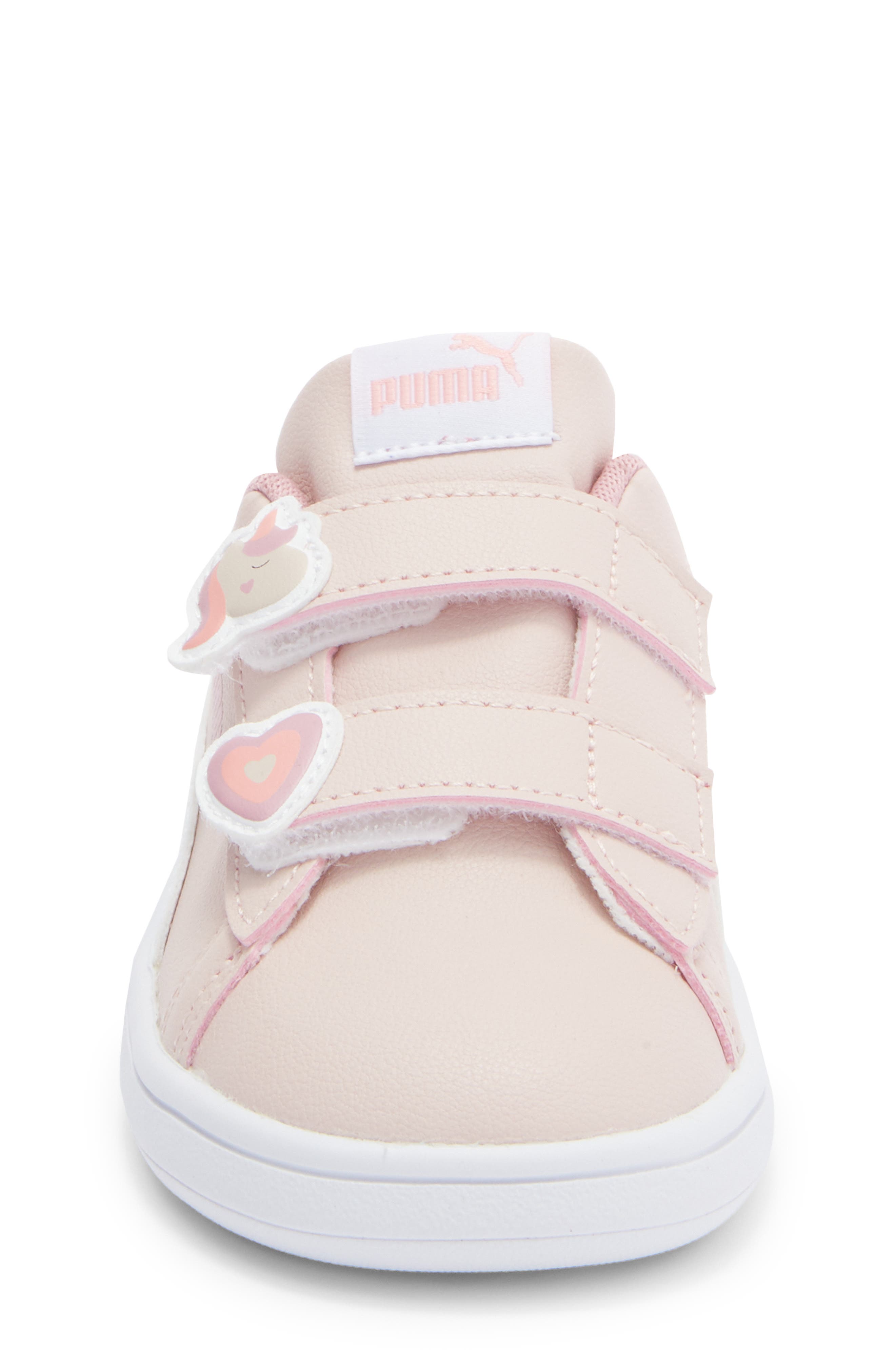 Kids' Smash Badges Dual Strap Sneaker, Alternate, color, MAUVE MIST/ PUMA WHITE