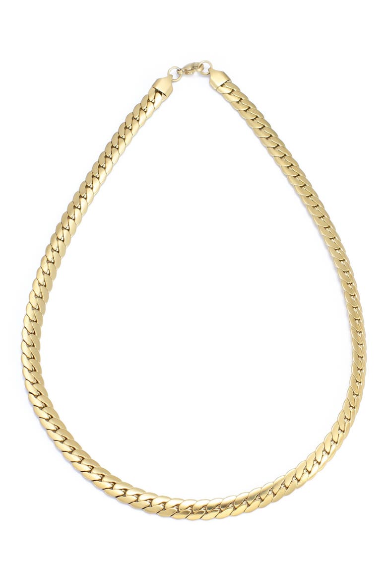 Chunky Chain Necklace, Alternate, color, GOLD