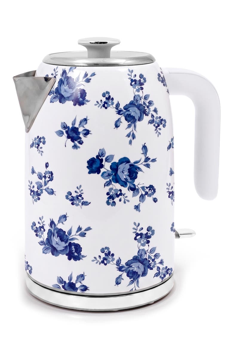Floral Kettle, Main, color, BLUE