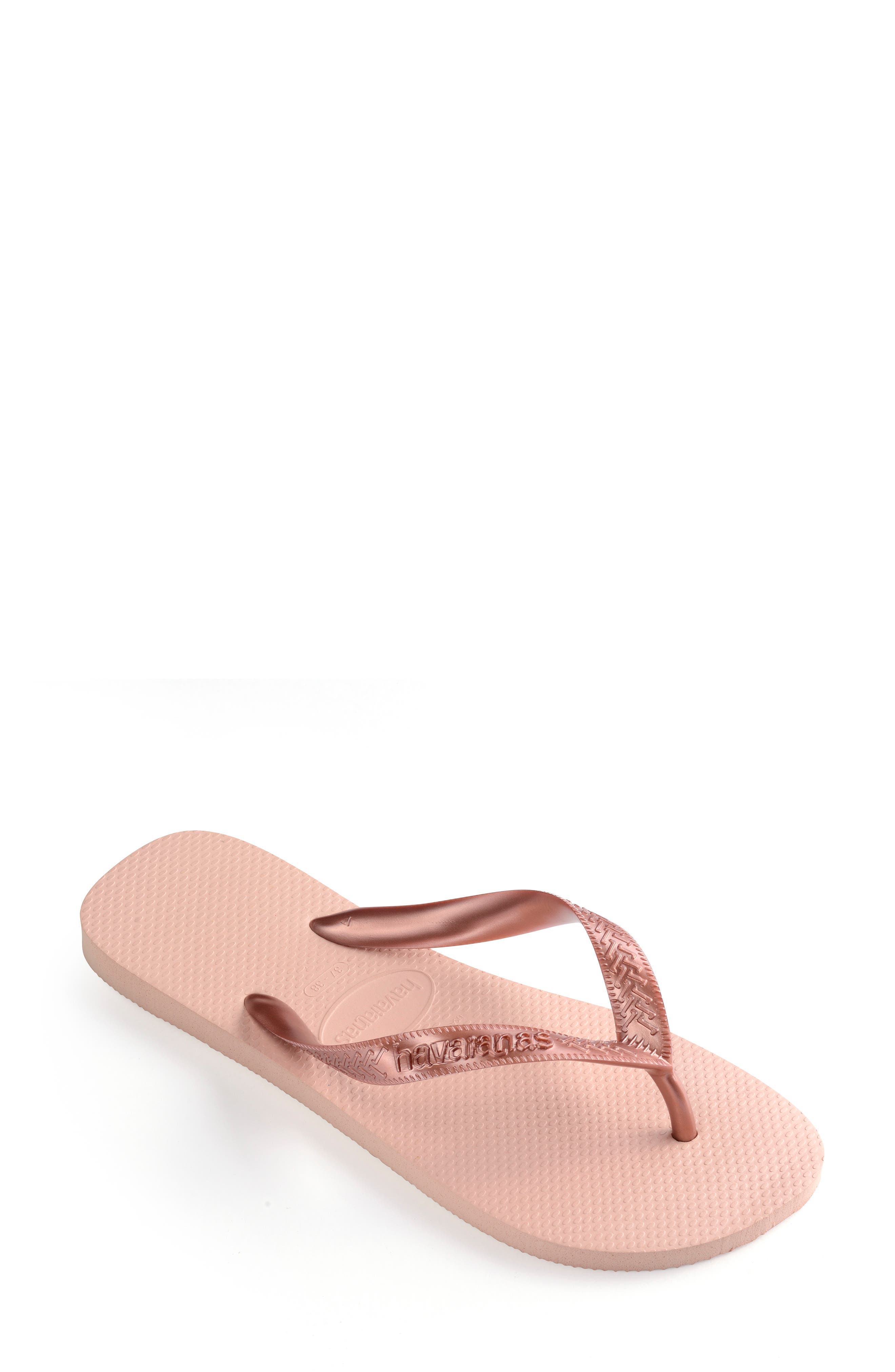 Top Tiras Flip Flop, Main, color, BALLET ROSE