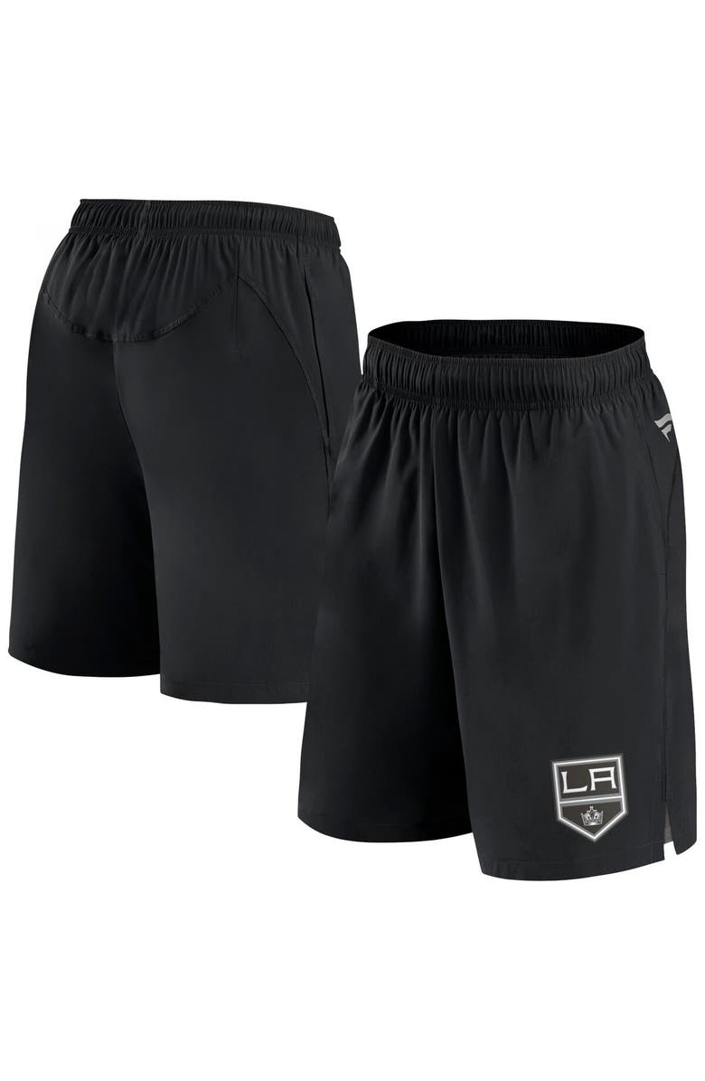 FANATICS Men's Fanatics Branded Black Los Angeles Kings Authentic Pro Tech Shorts, Main, color, Black