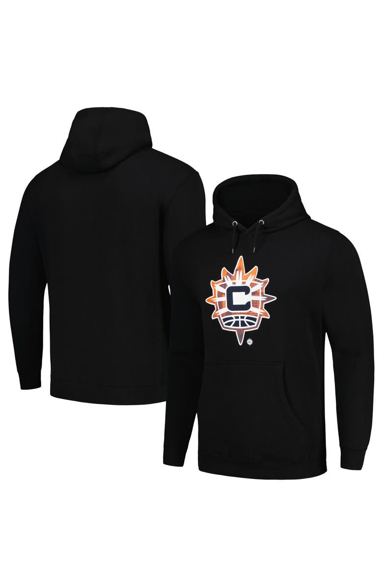 Stadium Essentials Unisex Stadium Essentials  Black Connecticut Sun City View Pullover Hoodie, Main, color, Black
