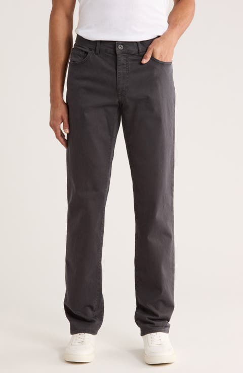 Cadiz Marathon Cotton Stretch Twill Straight Leg Pants (Regular & Big)