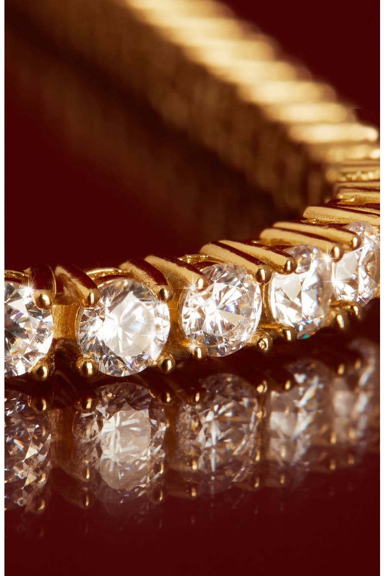 Classic Lab Grown Diamond Tennis Bracelet, Alternate, color, 14k Yellow Gold