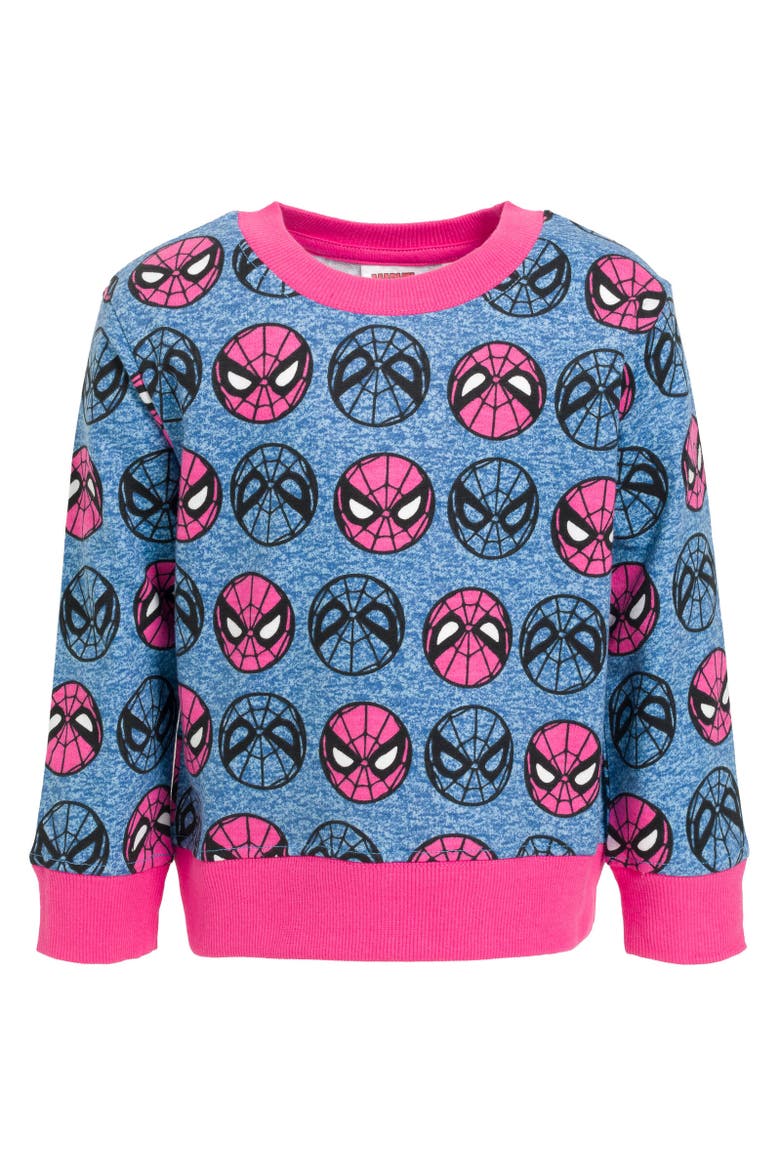 Spider-Man Avengers Pullover Sweatshirt, Alternate, color, Blue