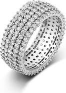 SHYMI Pavé Cigar Band Ring