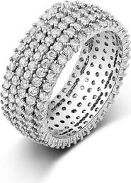 SHYMI Pavé Cigar Band Ring