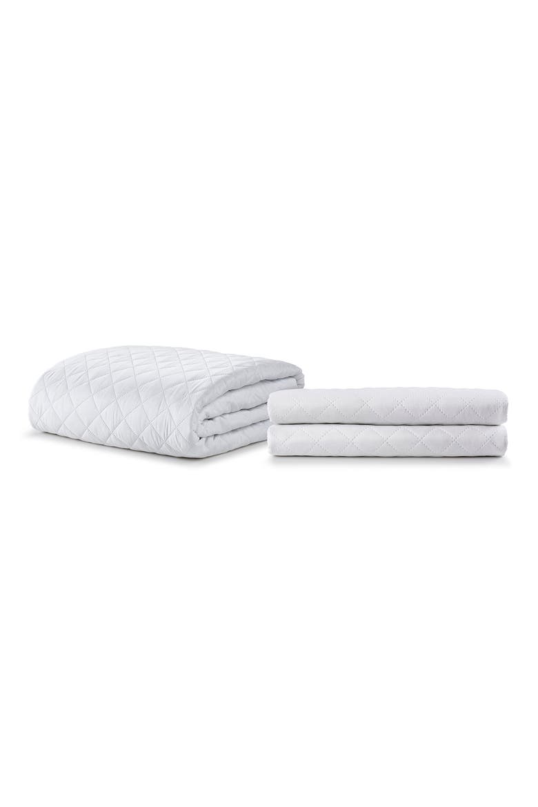 Waterproof & Hypoallergenic Mattress & Pillow Protector, Main, color, WHITE
