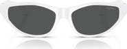 Versace 55mm Cat Eye Sunglasses