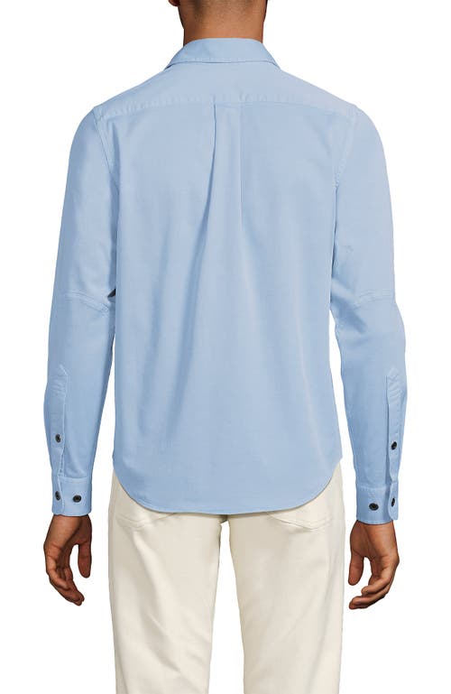 LANDS' END LANDS' END SUN WASHED OVERSHIRT