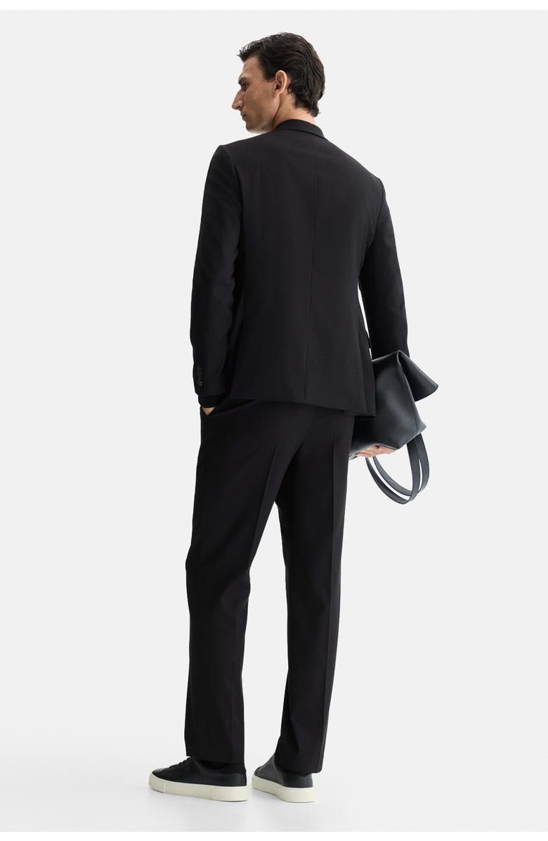 H&M Regular-fit suit pants, Alternate, color, Black