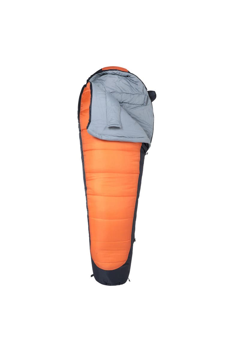 Left Zip Microlite 1400 Winter Mummy Sleeping Bag, Alternate, color, Fiery Coral