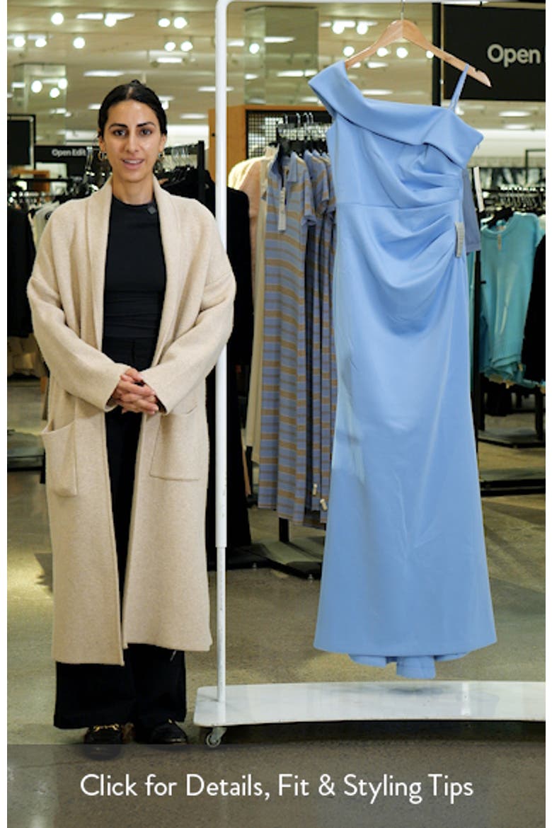 One-Shoulder Ruched Gown video