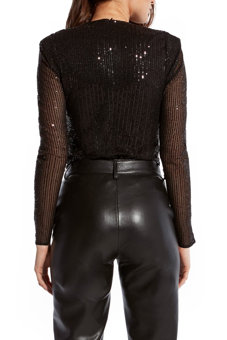Honor Shoulder Top, Alternate, color, BLACK