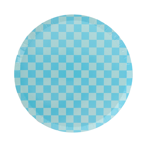 Checkered Dinner Plates