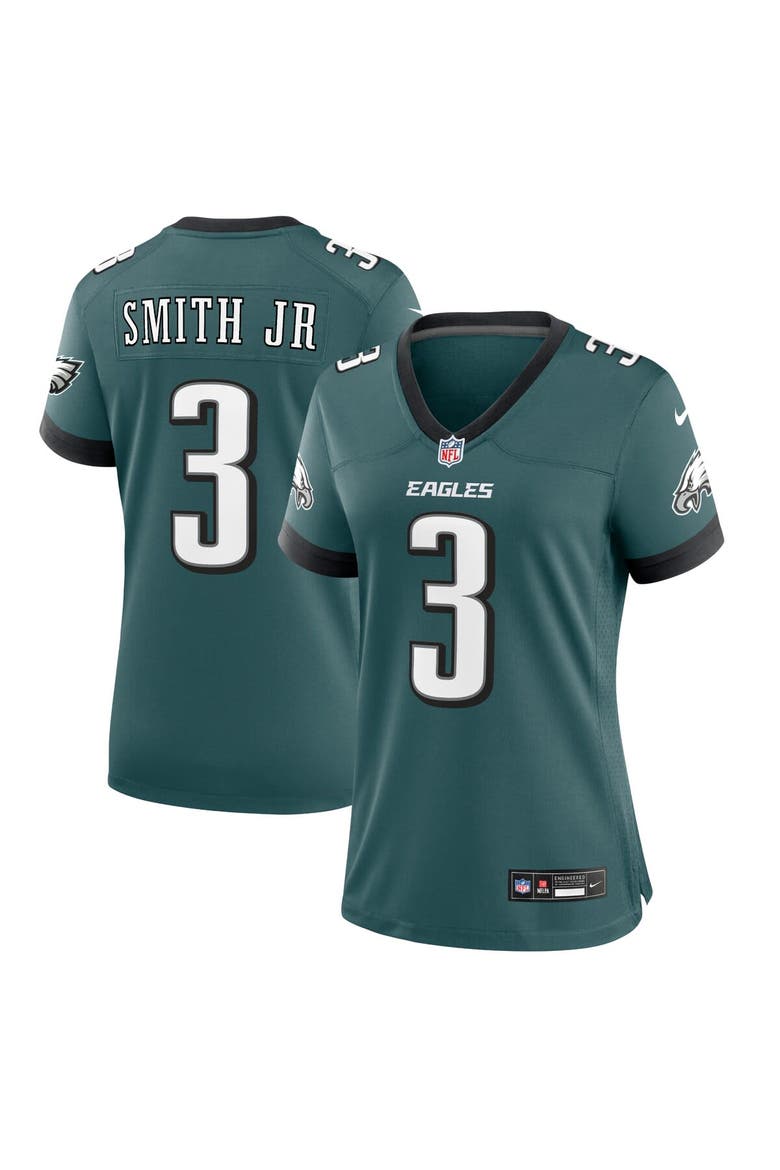 Women's Nike Nolan Smith Midnight Green Philadelphia Eagles Team Game Jersey, Alternate, color, Green