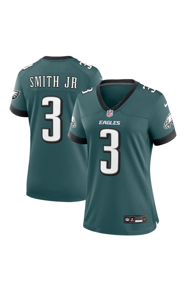 Nike Women's Nike Nolan Smith Midnight Green Philadelphia Eagles Team Game Jersey, Alternate, color, Green