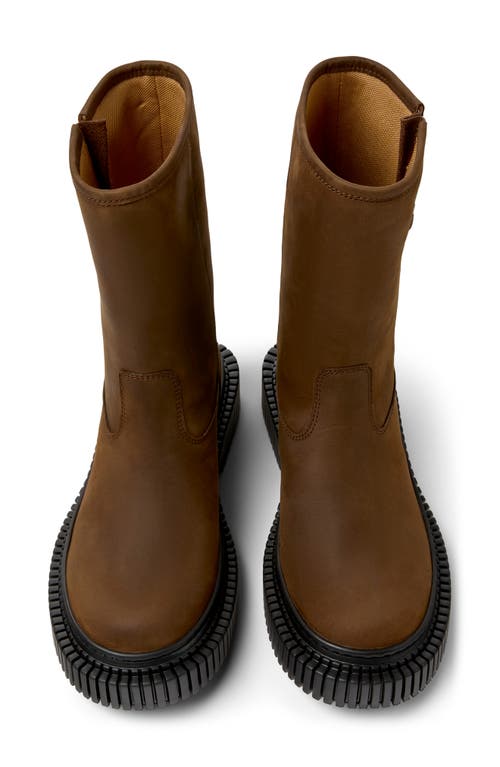 Camper 33mm Pix Berlin Buckle-embellished Boots In Brown
