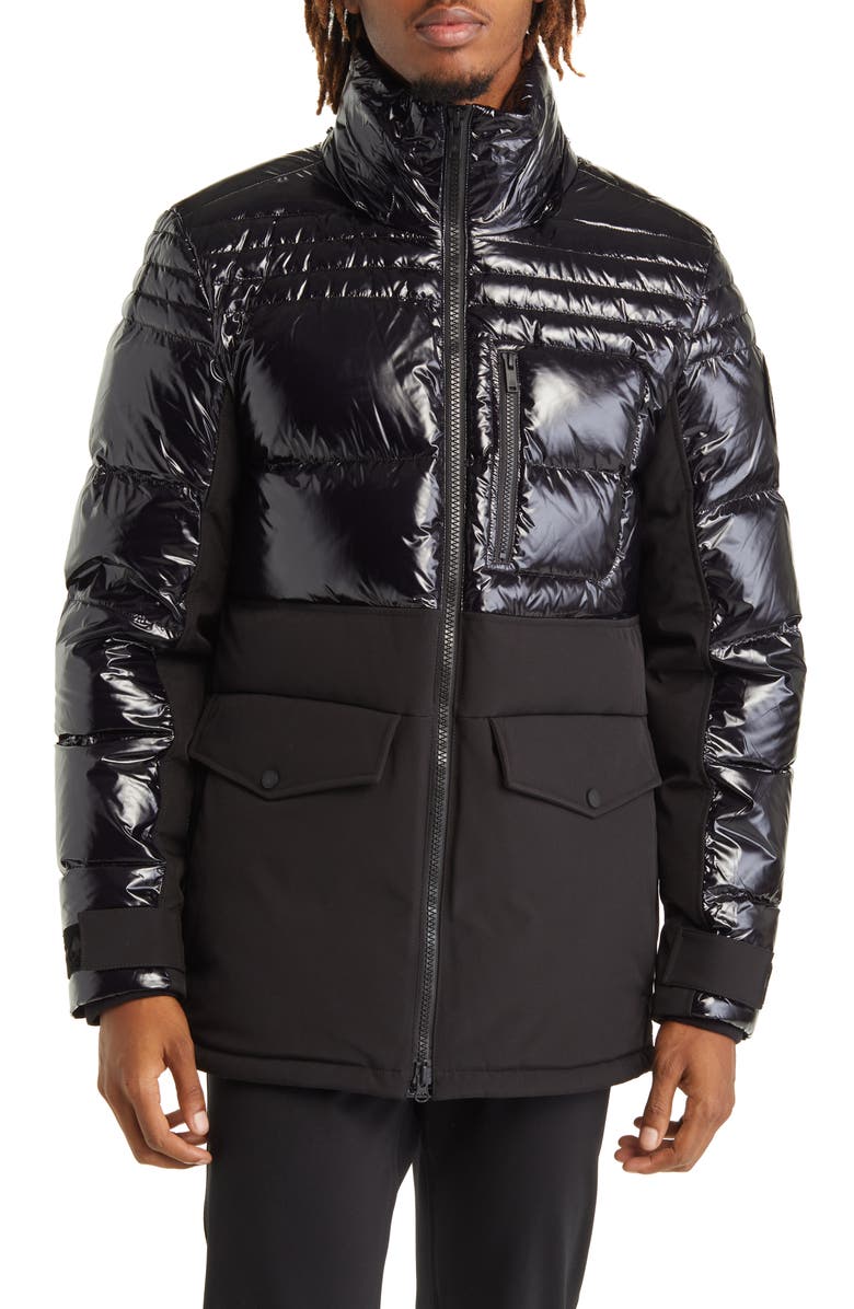 Moose Knuckles Dugald 2 Water Resistant Down Jacket, Alternate, color, 