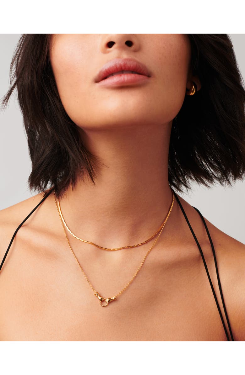 Missoma x Harris Reed Mini In Good Hands Pendant Necklace, Alternate, color, 