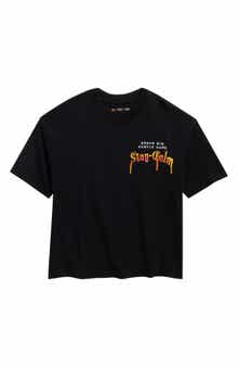 DENIM AND FLOWER Kids' Bear Cotton Graphic T-Shirt