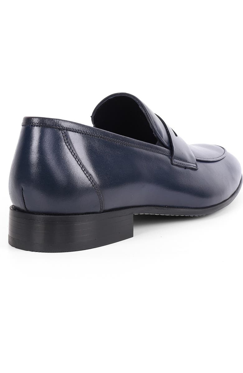 VELLAPAIS Decalle Penny Loafer, Alternate, color, Navy Blue