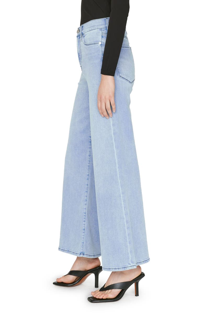 FRAME Le Palazzo Crop Wide Leg Jeans, Alternate, color,
