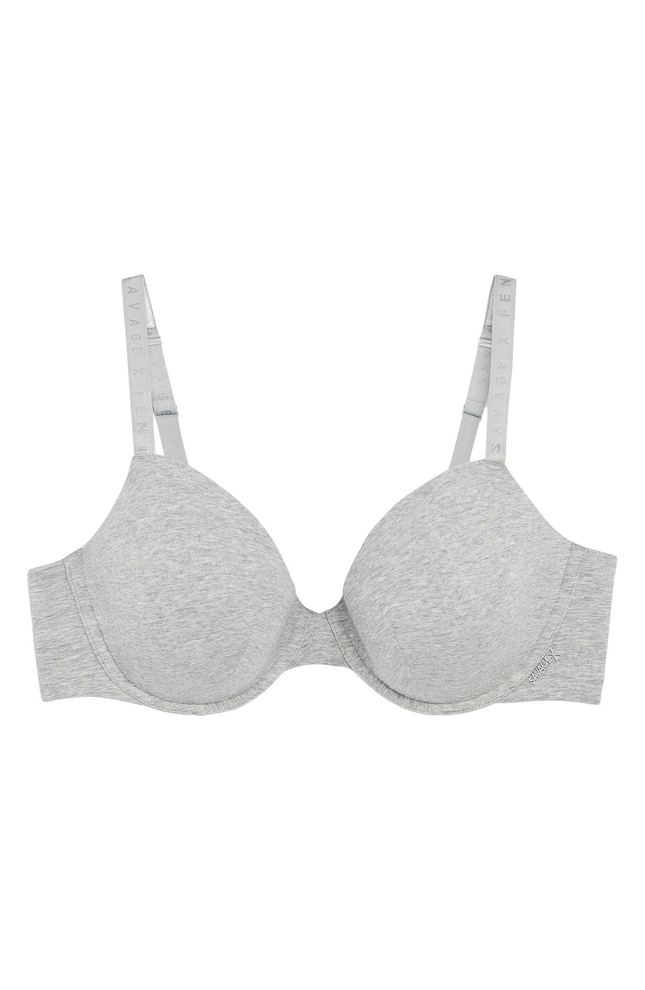 SAVAGE X FENTY Stretch Cotton Essentials Demi T-Shirt Bra